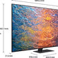 Samsung 85" Neo QLED TV QE85QN95C ATXXN, 3840 x 2160 (Ultra HD 4K), Neo QLED