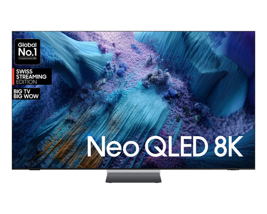 Samsung QE75QN990FTXZU 75" 8K Neo QLED – Black Friday −2000 CHF mit Code P-QE75-2000 + S25 Edge + Soundbar